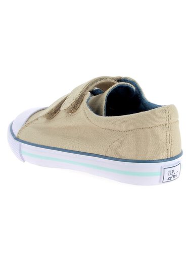 Boys' canvas trainers CGVELHOCK / 18SK36O2D16080