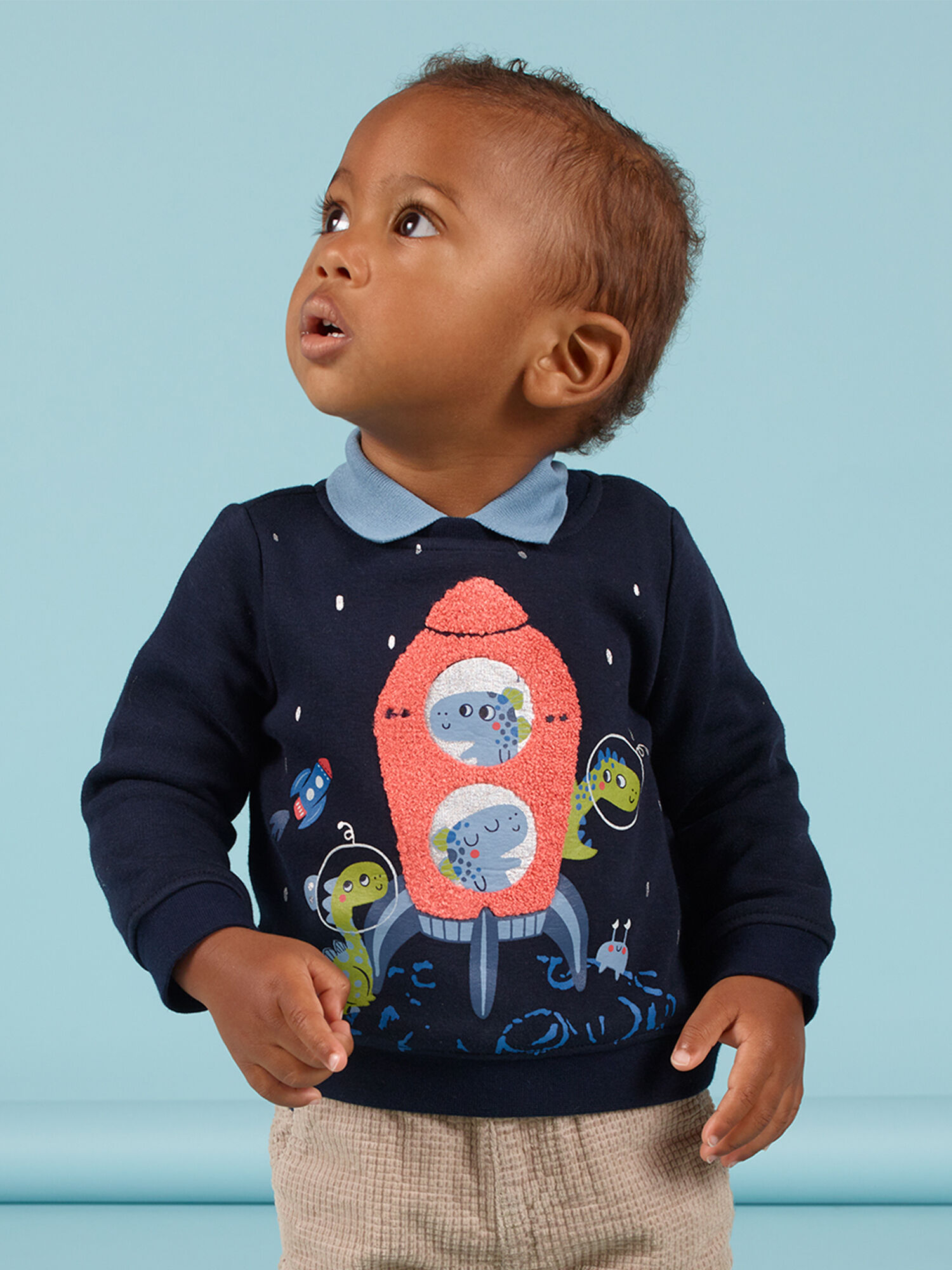 Baby boy black sweater buy online Jumper Sweater DPAM International Website