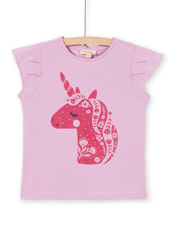 Purple and pink T-shirt LAJOTI2 / 21S90135D31320