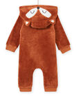 Baby boy fox hooded jumpsuit MUSAUCOM / 21WG10P1CBLI803