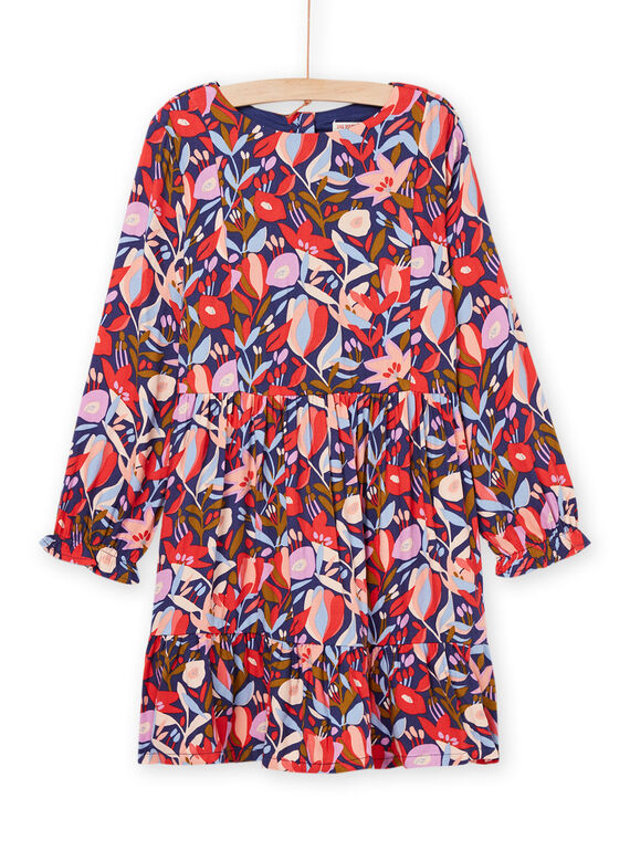 Floral print dress RAPUROB1 / 23S901L1ROB703