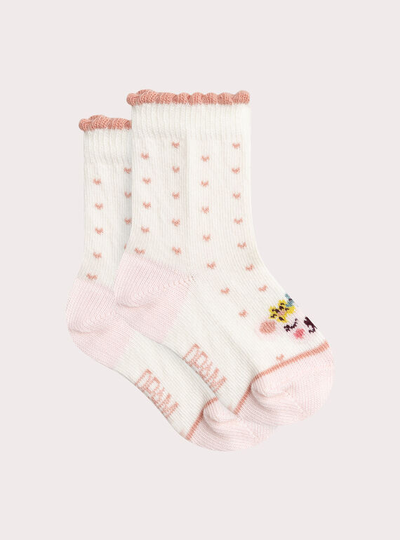 Animated socks for baby girl VYIKLISOQ / 24WI09H2SOQ001