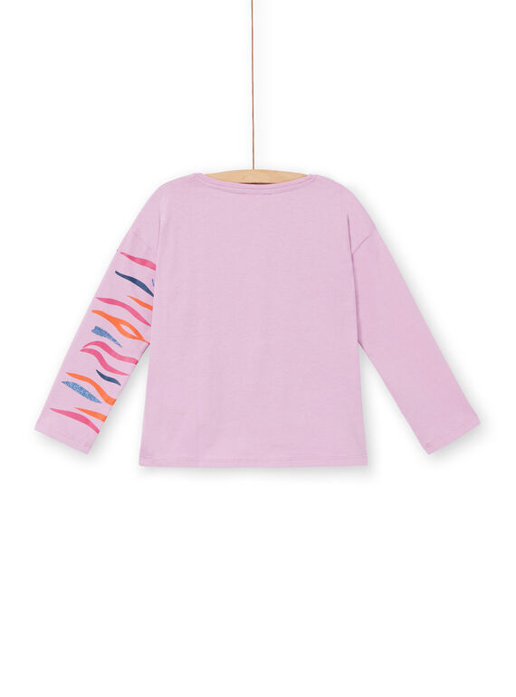 Parma T-shirt with zebra print in cotton LABLETEE1 / 21S901J2TML320