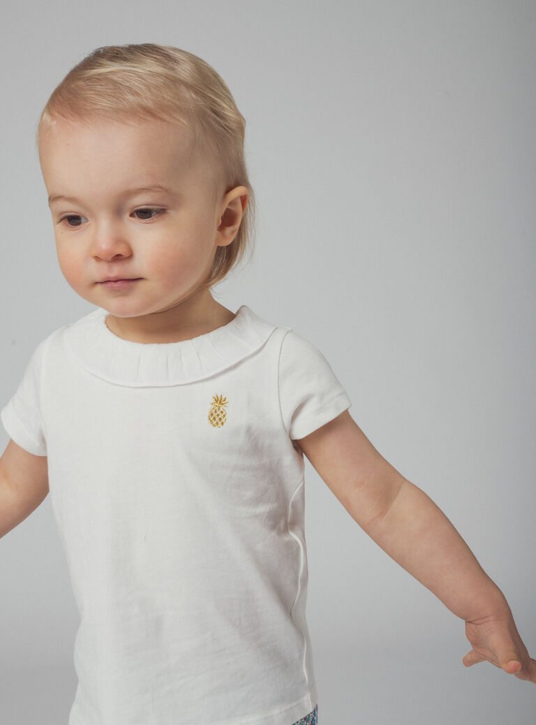 Off white BABY CARDIGAN WIBOBRA2 / 25SG09R2BRAA001