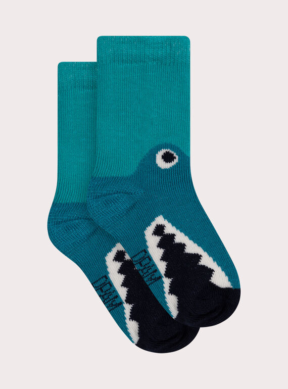 Turquoise SOCKS WYUBOCHO / 25SI10J1SOQC216