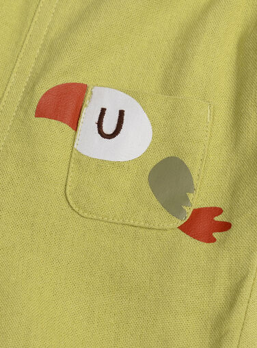 Light green SHORT DUNGAREES WULISAC2 / 25SG10T1SAC605