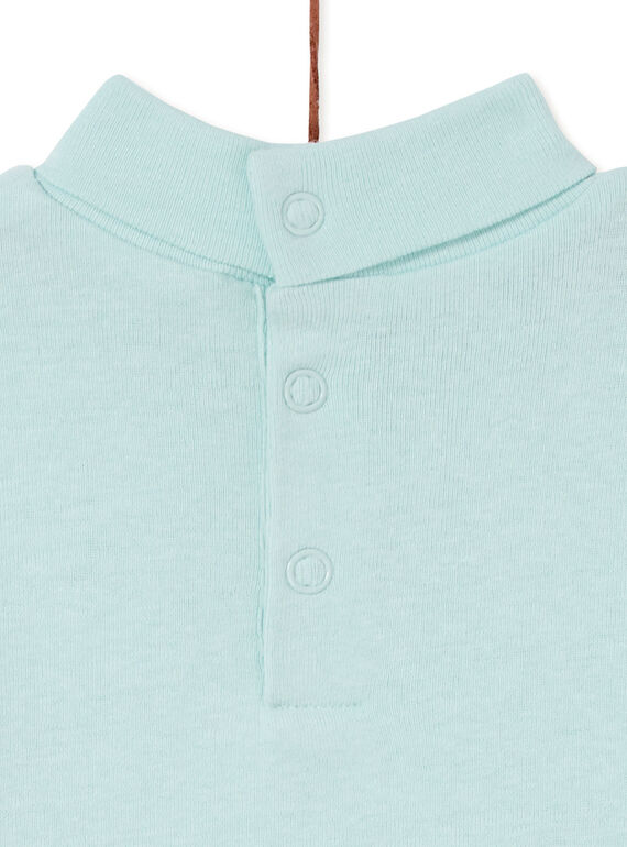 Blue ROLL-NECK KUBOSOUP / 20WG10N1SPLC227