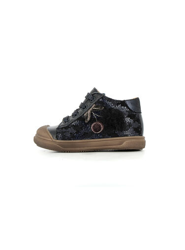 Navy LACES SNEAKERS BOPY® Navy LACES SNEAKERS BOPY® PIBASFLEUR / 22XK3781D3Q070