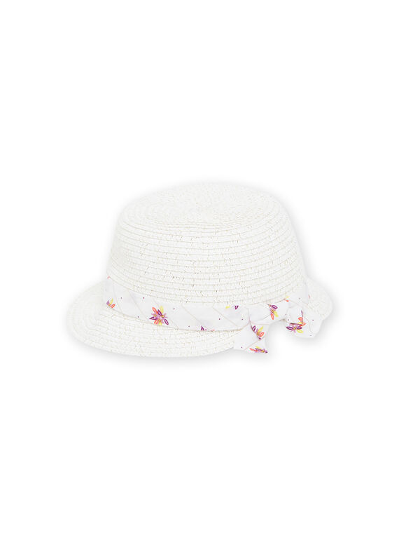 White straw hat RYINEOCHA1 / 23SI09B4CHA000