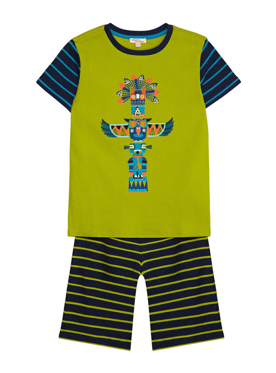 Light green Pajamas JEGOPYJTOEX / 20SH12C6PYJ605