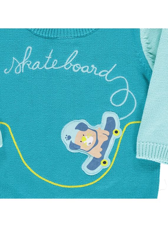 Baby boys' sweater CUHOPUL / 18SG10E1PUL202