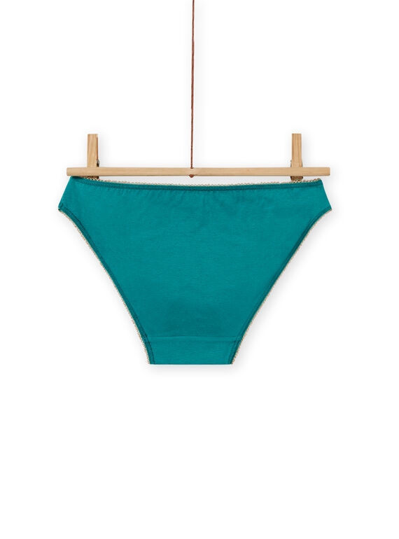 Set of 5 assorted colored panties child girl MEFALOTSEM1 / 21WH11B4D5L001