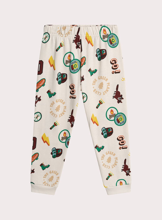 Beige PYJAMA XEGOPYJCAMP / 25WH1233PYJ080