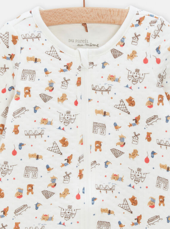 Off white BABYGROW TOU1GRE4 / 24SF05H8GREA001