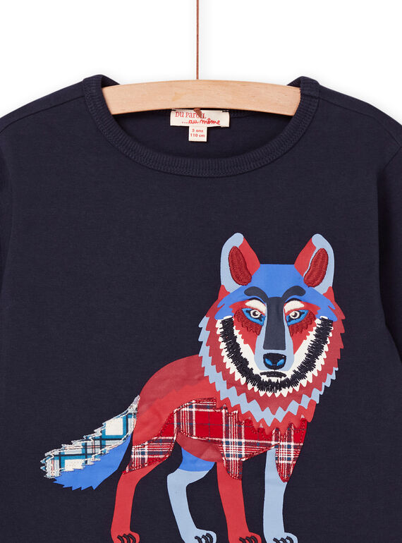 Wolf animation t-shirt POGOTEE1 / 22W902O5TML705