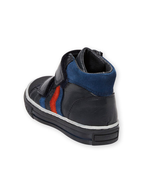 Baby Boy Navy & Red Sneakers DGBASDEV / 18WK36TBD3F070