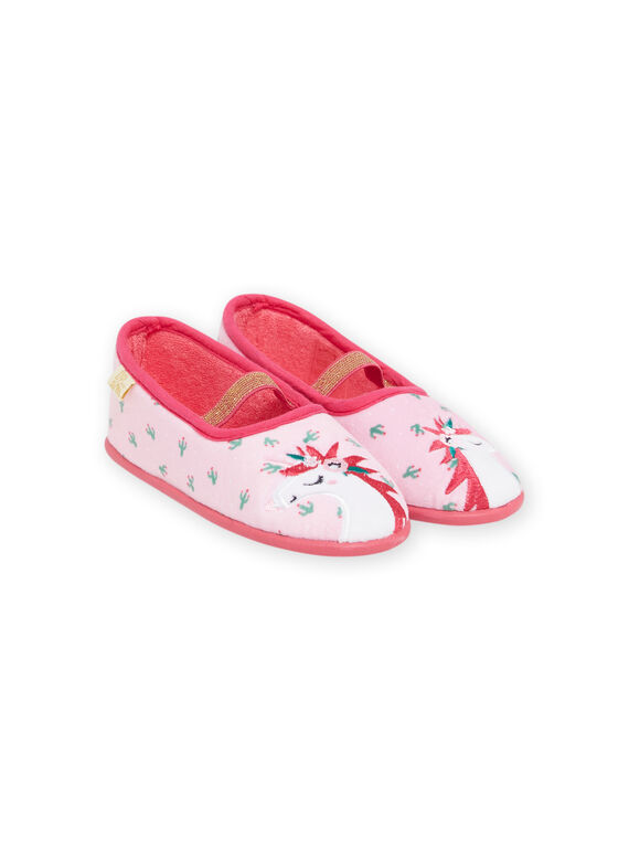 Pink unicorn ballerinas child girl NAPANTLICOR / 22KK3523D07030