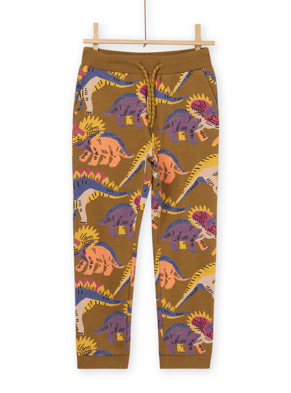 Dinosaur print fleece jogging suit ROMAGJOG / 23S902T1JGBG631