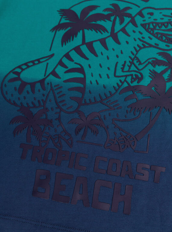 Blue TEE SHIRT SS WOBOTI2 / 25S902R1TMCC225