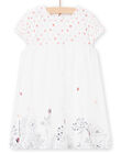 Forest pattern quilted dress for birth girls NOU1ROB / 22SF0341ROB000