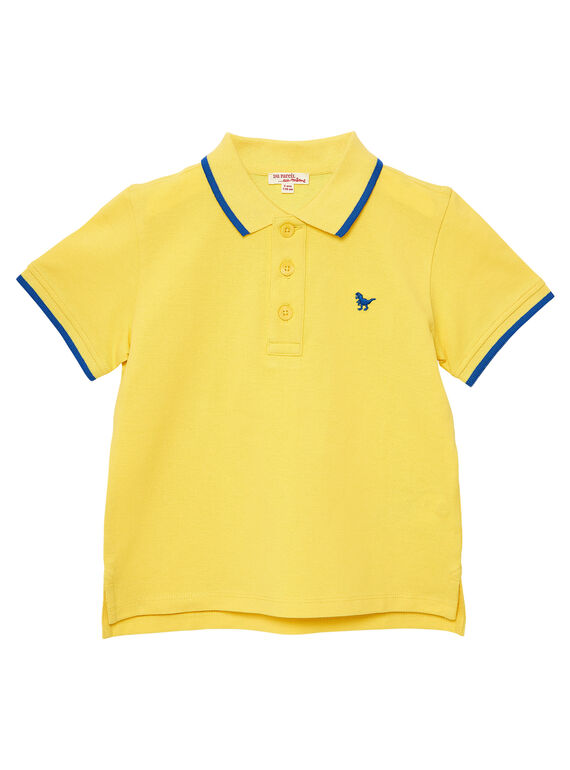 Light yellow Polo shirt JOJOPOL5 / 20S90255D2DB116