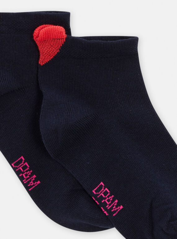 Navy SOCKS TYAJOSCHO1B / 24SI0182SOQ070