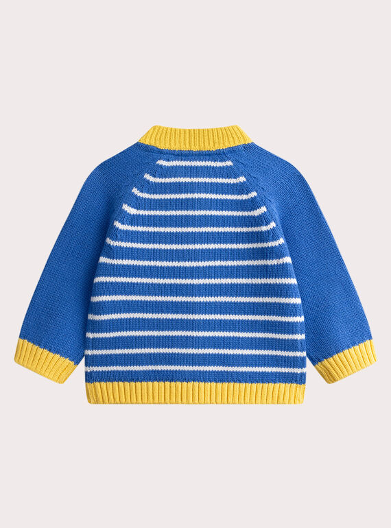 Blue KIDS CARDIGAN WUFIGIL1 / 25SG1054GILC233