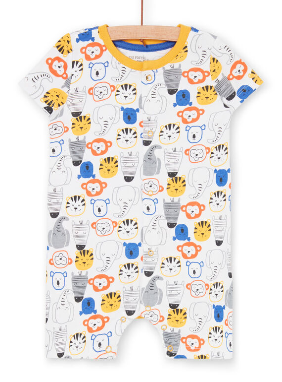 Baby boy wild animal combishort LEGAGRETET / 21SH14C1GRE000