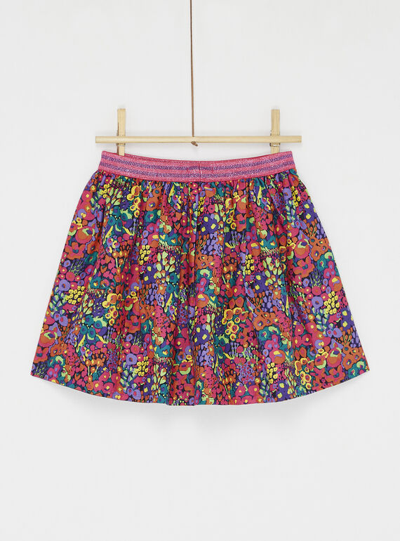 Reversible night-blue skirt SALINJUP / 23W901H1JUP713