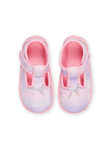 Pink and purple slippers RIPANTNOEUD / 23KK3741D0A030