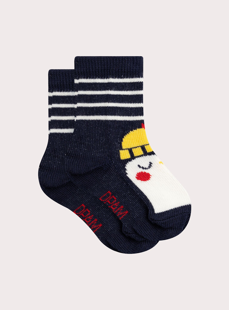 Navy SOCKS VYUJOCHO4 / 24WI10H3SOQC204
