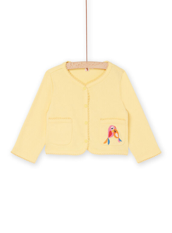 Light saffron cardigan RIPOPCAR / 23SG09X1CAR113