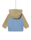 baby boy ice blue and green vest NUSANGIL / 22SG10S1GIL219