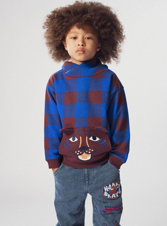 Burgundy SWEAT SHIRT XOBLUSWE / 25W902N1SWE501