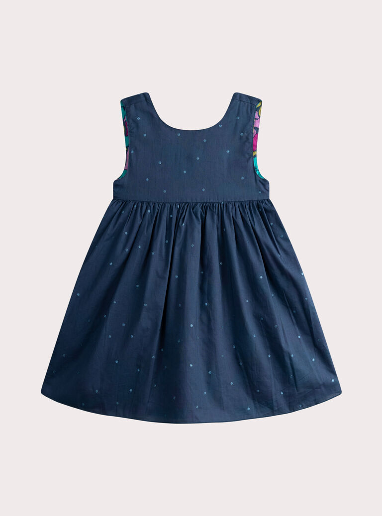 Blue DRESS Blue DRESS WABOROB1 / 25S901R1ROBC220