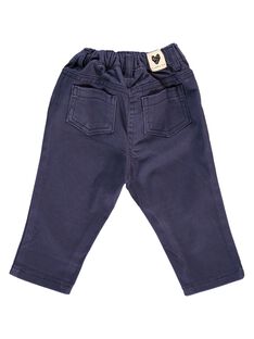 Baby girls' twill trousers CIJOPAN3A / 18SG09R3PAN705