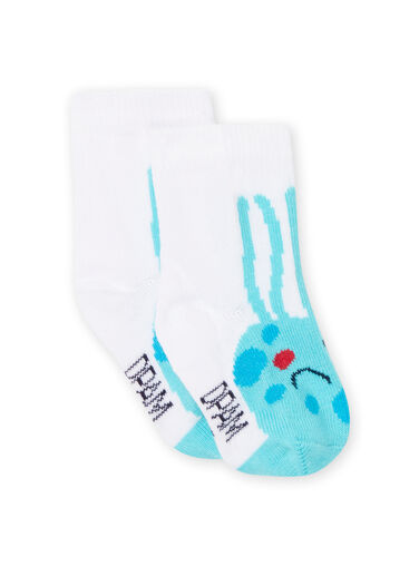 White SOCKS NYUFICCHO2 / 22SI10U2SOQ000