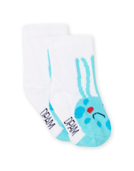 White SOCKS NYUFICCHO2 / 22SI10U2SOQ000