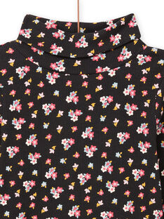 Child girl floral print jersey undershirt MAHISOUP / 21W901U1SPLJ905