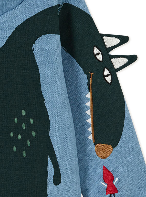 Blue SWEAT SHIRT KOBOSWE / 20W902N1SWEC233