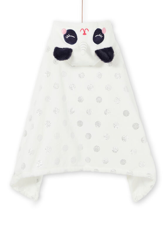 Child cape girl in soft boa panda unicorn LEFACAPAND / 21SH1111CPE001