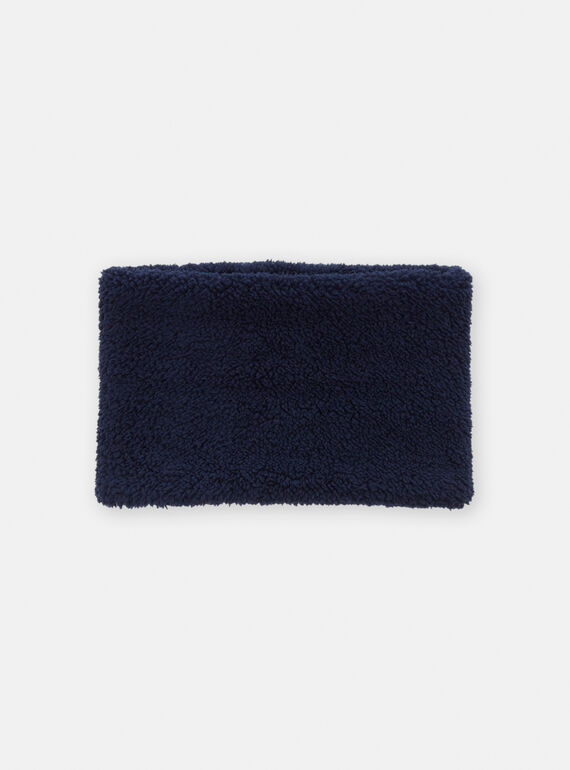 Girl's navy blue snood SYAJOSNOO8 / 23WI01O2SNO070