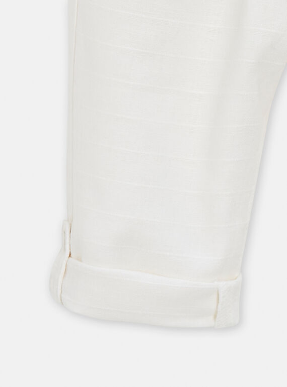 White PANTS TUPOPAN2 / 24SG10M2PAN000