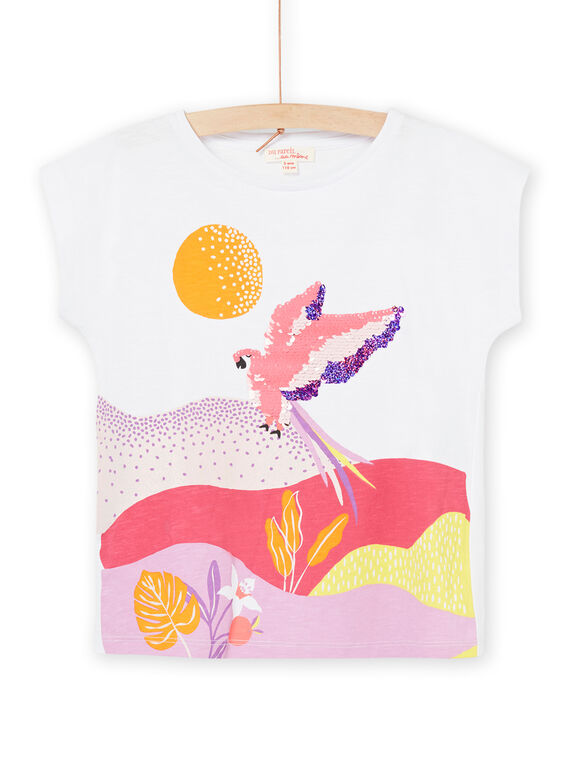 T-shirt with bird pattern RANEOTI2 / 23S901O3TMC000