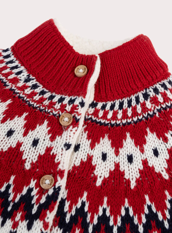 Off white KIDS CARDIGAN VUWAGIL / 24WG10T1GIL001