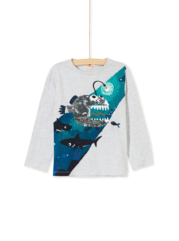 Heather grey T-SHIRT KOECOTEE4 / 20W902H3TML943