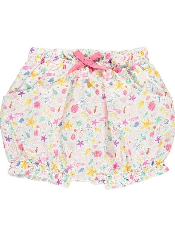 Baby girls' bloomer shorts CIMASHO2 / 18SG09U1SHO099