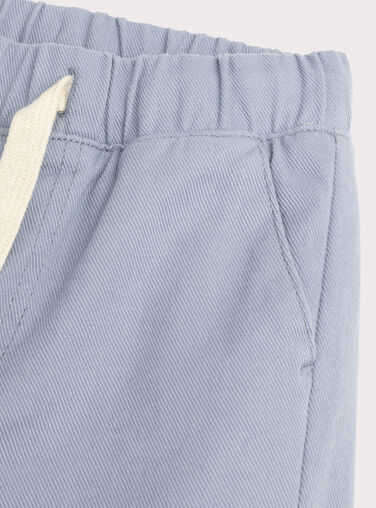 Blue daddy-cut trousers WOKAPAN / 25S90231PAN205