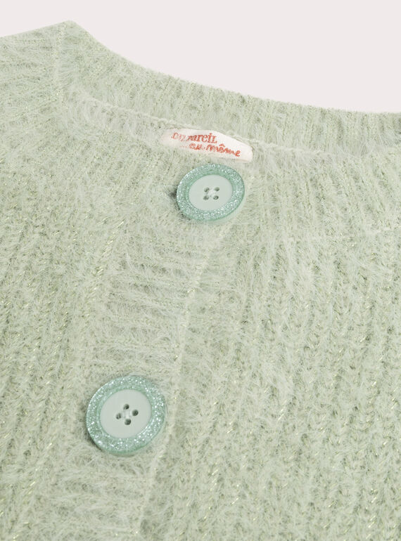 Green CARDIGAN VAPERCAR / 24W901R1CARG622