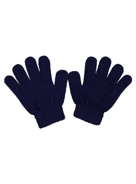 Navy Gloves GYATRIGAN / 19WI01J1GAN070